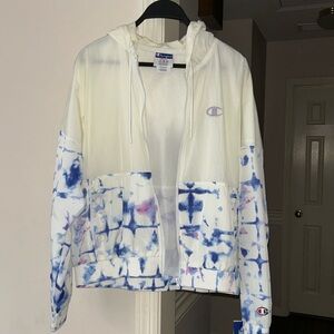 💜Firm Price💜 Champion woven jacket embroidered